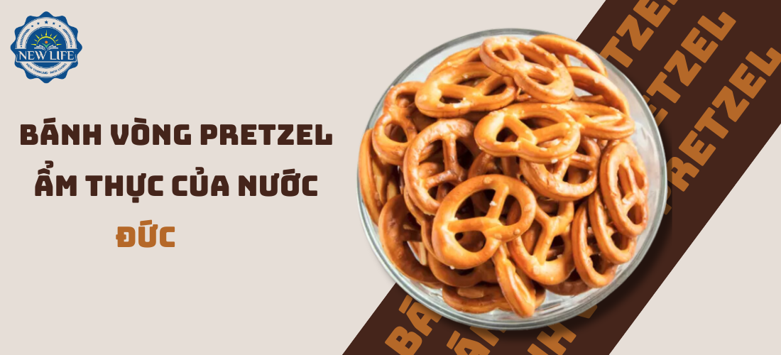 Bánh vòng Pretzel, tinh túy ẩm thực của nước Đức