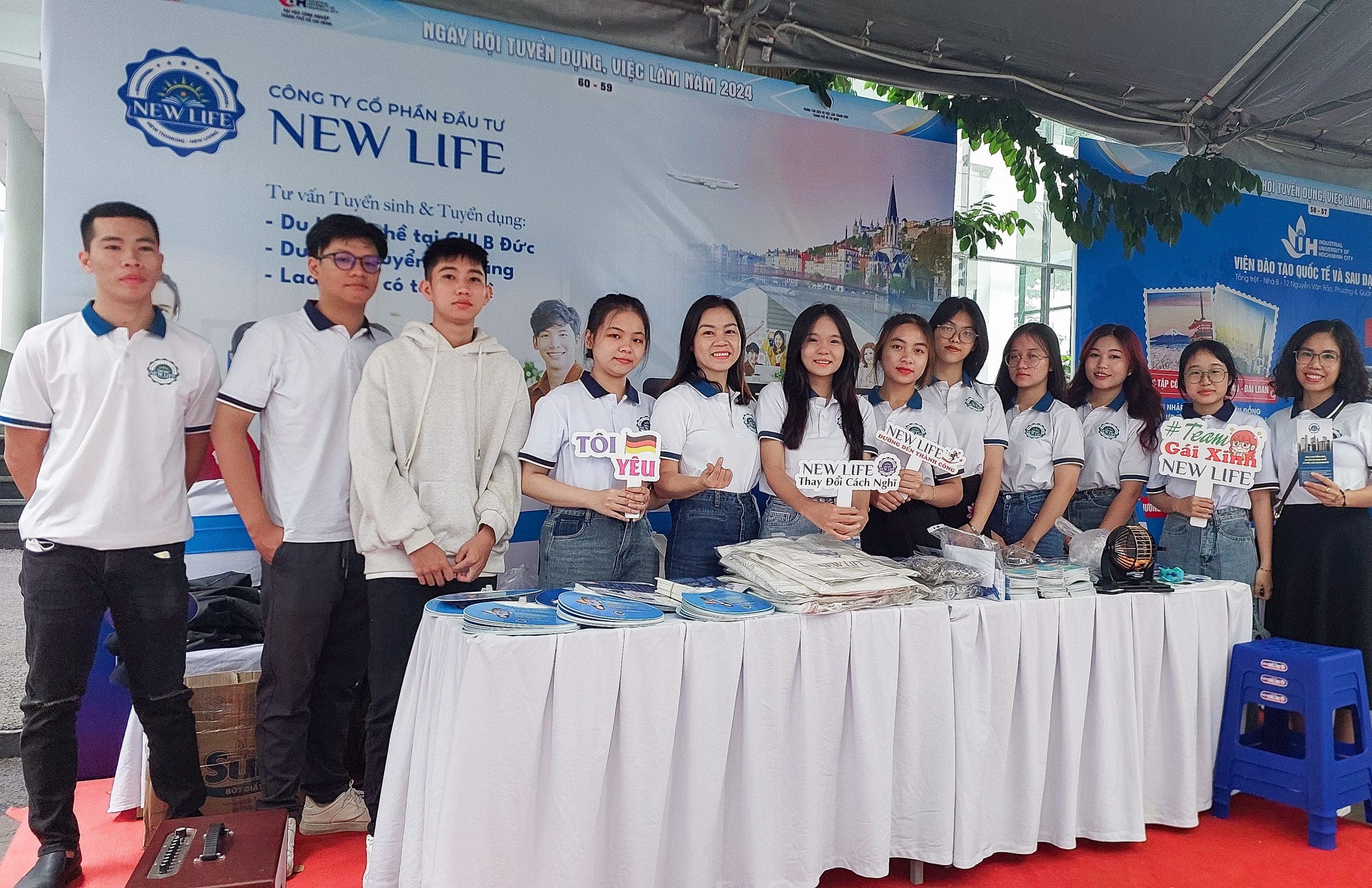 New Life Du Học Nghề Đức Tham Dự Ngày Hội Việc Làm 2024 Lần 2 tại Đại Học Công Nghiệp TP. Hồ Chí Minh