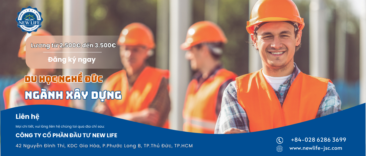 Chương trình đào tạo du học nghề Đức ngành Xây Dựng