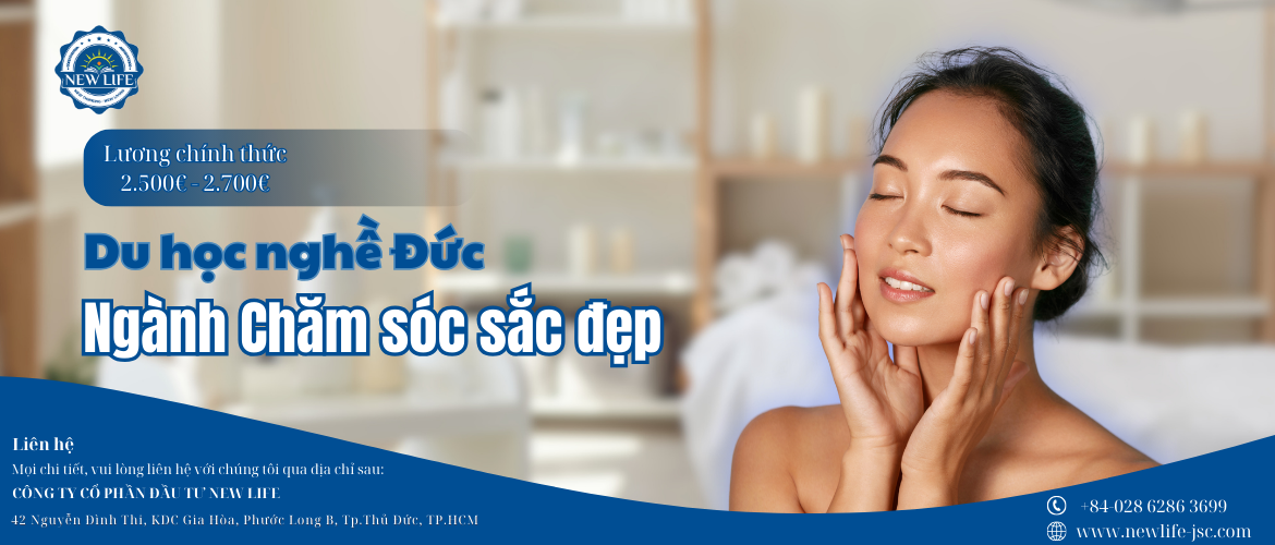 du học nghề Đức ngành chăm sóc sắc đẹp, nghành làm đẹp tại Đức