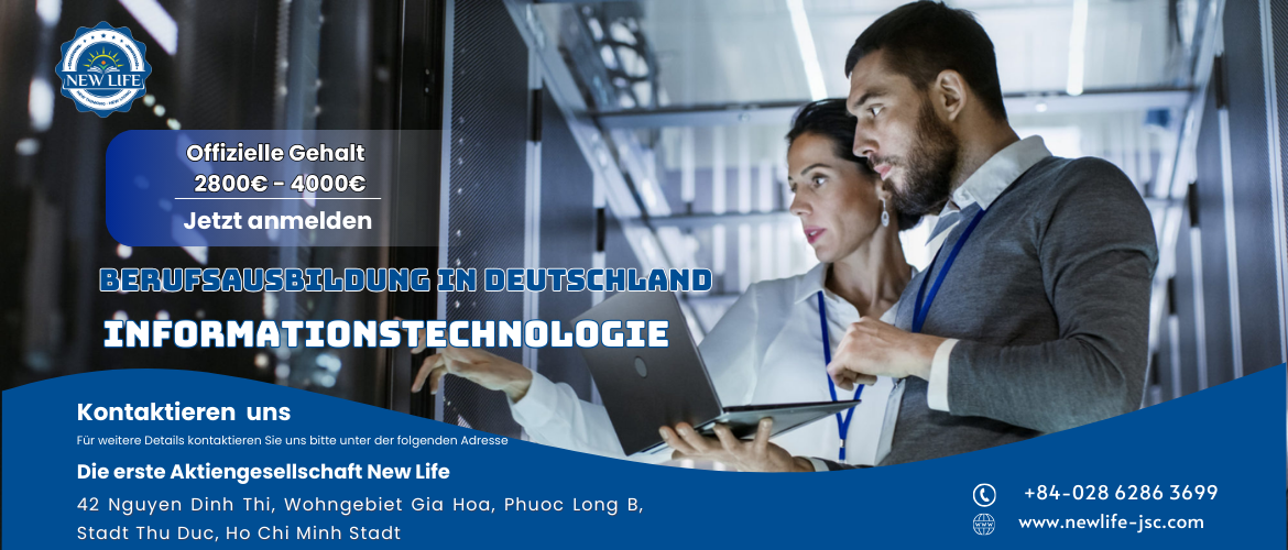 Das Ausbildungsprogramm in Deutschland im Bereich Informationstechnologie.