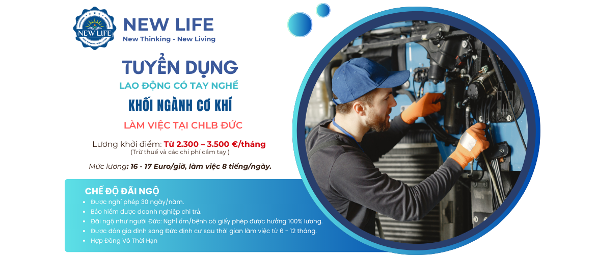 New Life - du học nghề Đức